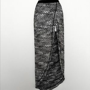 Missoni Mare High Slit Front Skirt